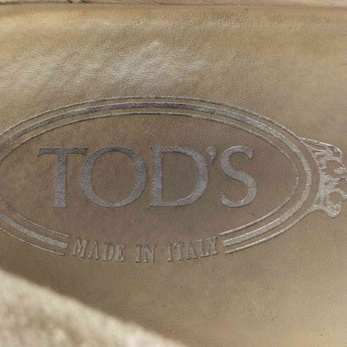 トッズ TOD’S Tタイムレス スエードローファー メンズ 9 1/2