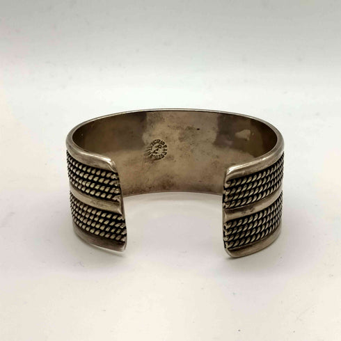 Mexican Jewelry ホールマーク刻印 シルバー バングル メンズ