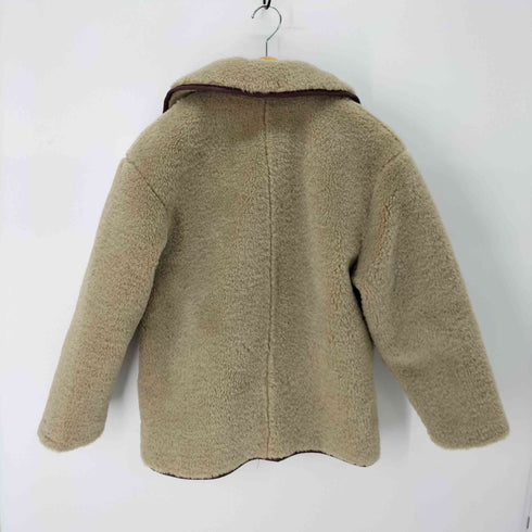 リリーブラウン Lily Brown 合皮パイピングボアジャケット コート レディース ONE SIZE