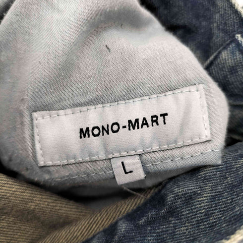 モノマート MONO-MART Y2K ヴィンテージライクオーバーダイワイドデニムパンツ メンズ JPN:L