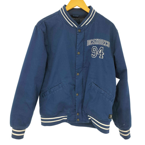 ディーシーシューズ DC SHOES 刺繍ロゴ スタジアムジャンパー メンズ JPN:L