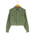 マカフィー MACPHEE 21aw ハイブリッドコットンショートブルゾン レディース JPN:S