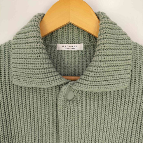 マカフィー MACPHEE 21aw ハイブリッドコットンショートブルゾン レディース JPN:S