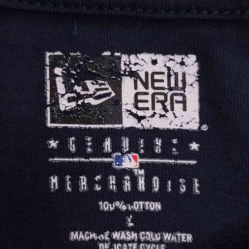 ニューエラ NEW ERA 2019 メタリックロゴ 星 クルーネックTシャツ メンズ import:L