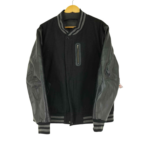 curphey leather 本革 袖レザー スタジャン メンズ XXL