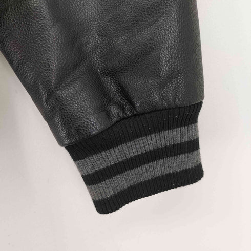 curphey leather 本革 袖レザー スタジャン メンズ XXL