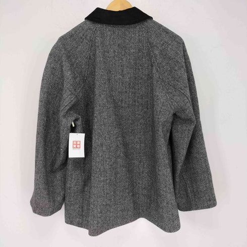 FASHIRU CD collar ツイードコート レディース