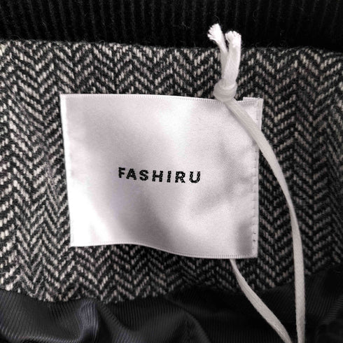 FASHIRU CD collar ツイードコート レディース