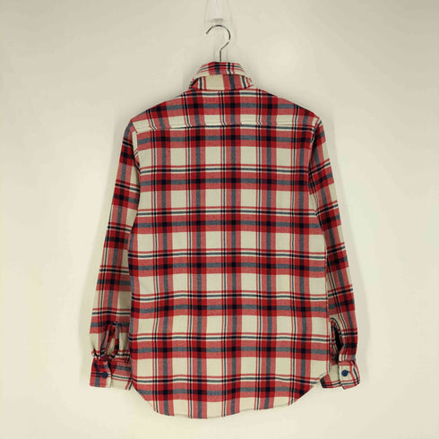 モンゴメリーワード MONTGOMERY WARD 60-70s 台湾製 アクリル CPOシャツ アクリルチェックシャツ メンズ import:S