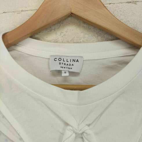 コリーナストラダ COLLINA STRADA WHITE STAR T-SHIRT レディース import:S
