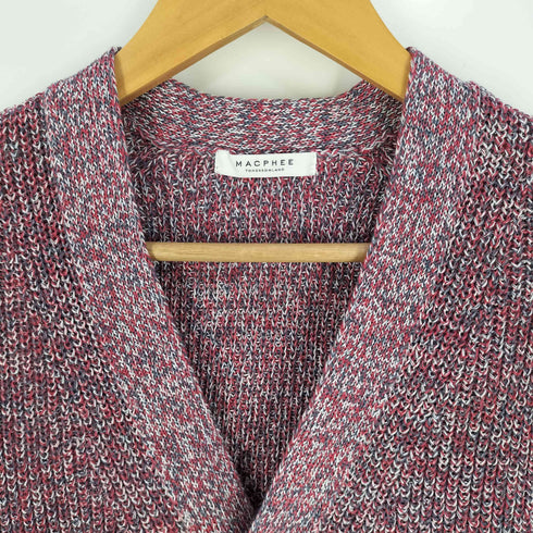 トゥモローランドマカフィー tomorrowland macphee 23SS ギマコットン Vネックベスト レディース JPN:S