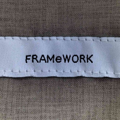 フレームワーク FRAMeWORK 22ss マットクロスワンピース レディース JPN:38