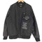 ザラ ZARA dnwr Embroidered Patchwork Black Jacket 刺繍 パッチワーク ブラック 中綿 ジャケット スタジャン メンズ import:L