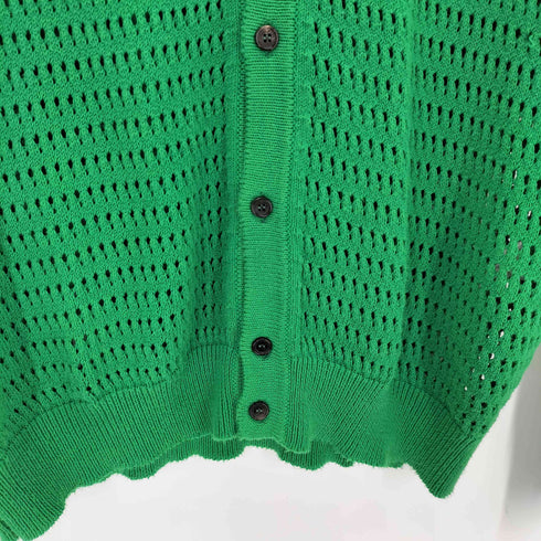 ロベルトコリーナ ROBERTO COLLINA イタリア製 Vネックポロカーディガン メンズ 48