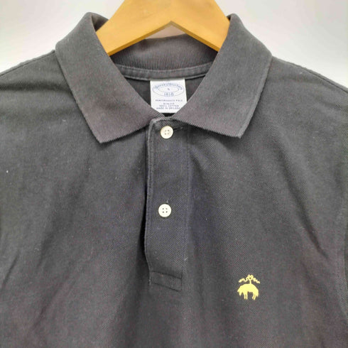 ブルックスブラザーズ BROOKS BROTHERS ワンポイント 鹿の子 ポロシャツ メンズ import:S