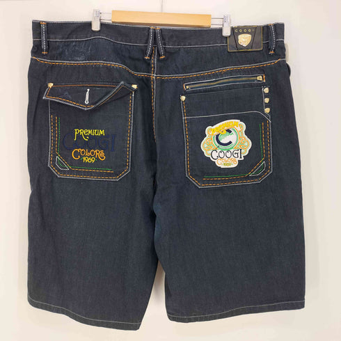 クージー COOGI 刺繍 デニムバギーショーツ ジョーツ メンズ W50