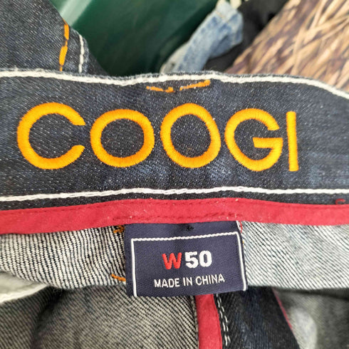 クージー COOGI 刺繍 デニムバギーショーツ ジョーツ メンズ W50