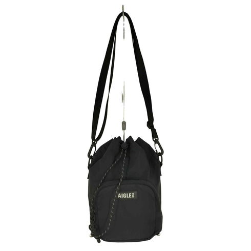 エーグル AIGLE 撥水 リサイクルナイロン 2way巾着バッグ ミニポーチ付き レディース