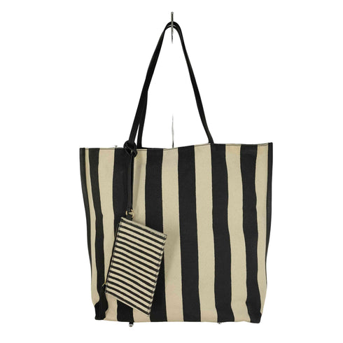 MAISON N.H PARIS SAINT-MARTIN-TOTE BAG ストライプ トートバッグ レディース