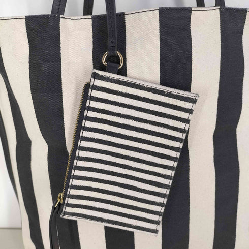 MAISON N.H PARIS SAINT-MARTIN-TOTE BAG ストライプ トートバッグ レディース