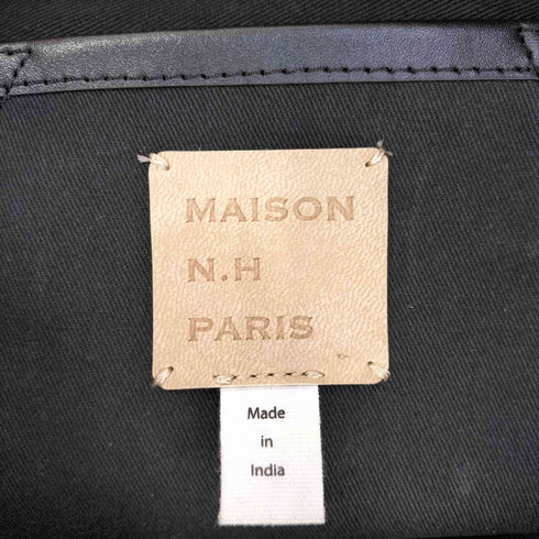 MAISON N.H PARIS SAINT-MARTIN-TOTE BAG ストライプ トートバッグ レディース