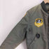 バズリクソンズ BUZZ RICKSONS 90S 最初期 M品番 CROWNジップ U.S.AIR FORCE アメリカ空軍 星条旗 エンブレム ワッペン フライトジャケット MA-1 メンズ JPN:M