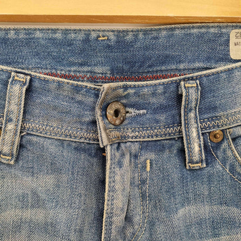 ディーゼル DIESEL Lowky REGULAR-STRAIGHT LOW WAIST ダメージ加工デニム メンズ W27 L32
