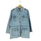 デニムアンドコー Denim&Co デニムシャツジャケット レディース L