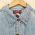 デニムアンドコー Denim&Co デニムシャツジャケット レディース L