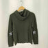 zodig&voltaire CASSY C PATCH cashmere カシミヤ100 スターエルボーパッチ ジップアップ パーカー レディース XS