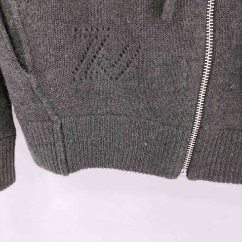 zodig&voltaire CASSY C PATCH cashmere カシミヤ100 スターエルボーパッチ ジップアップ パーカー レディース XS