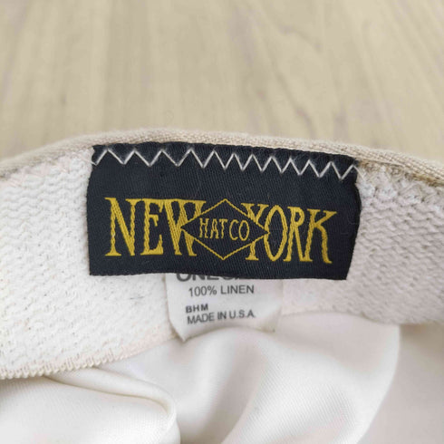 ニューヨークハット NEWYORK HAT&CAP CO. USA製 リネンキャスケット メンズ onesize