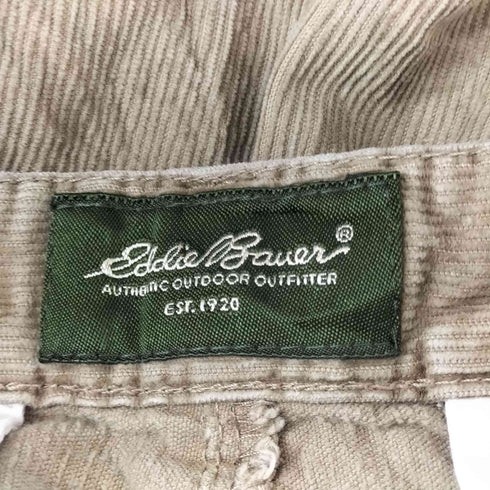 エディーバウアー Eddie Bauer 2タックコーデュロイパンツ メンズ 33×30