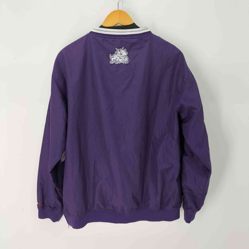 PRO PLAYER TCU カレッジロゴ ナイロンプルオーバー メンズ import:M