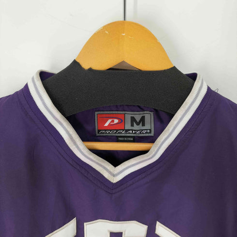 PRO PLAYER TCU カレッジロゴ ナイロンプルオーバー メンズ import:M