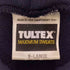 タルテックス TULTEX 80-90s usa製 両面プリントプルオーバーパーカー メンズ import:XL