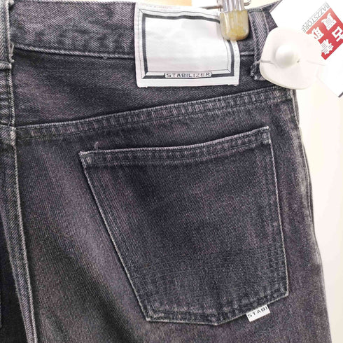 STABILIZER GNZ ブラックデニムパンツ メンズ W32