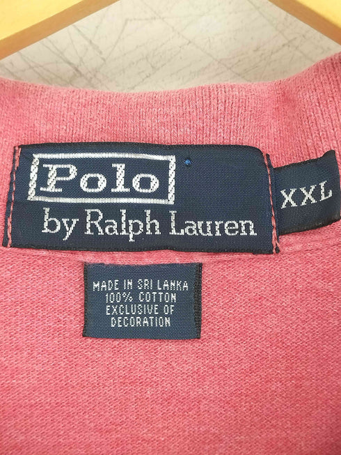 ポロバイラルフローレン Polo by RALPH LAUREN 90S スリランカ製 ポロシャツ メンズ XXL