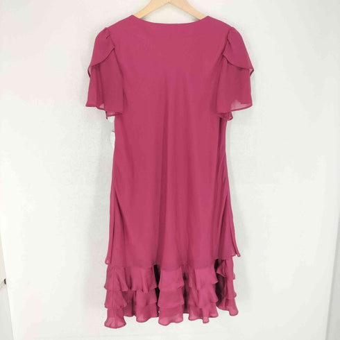 ローズティアラ Rose Tiara ビジュー装飾ノースリーブワンピース レディース 42