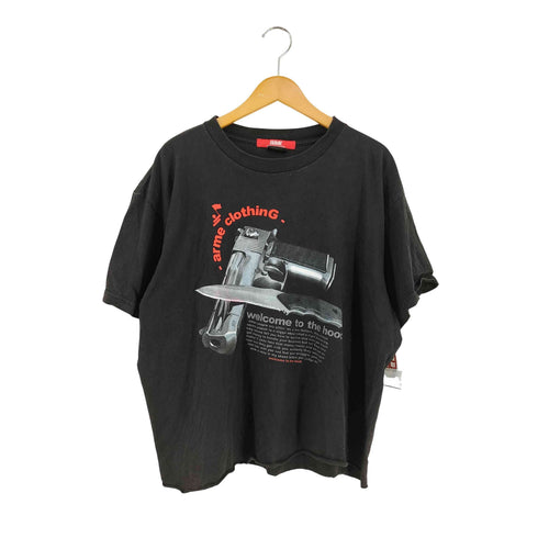 ARME ウェポン ラメプリント Tシャツ メンズ import:XL