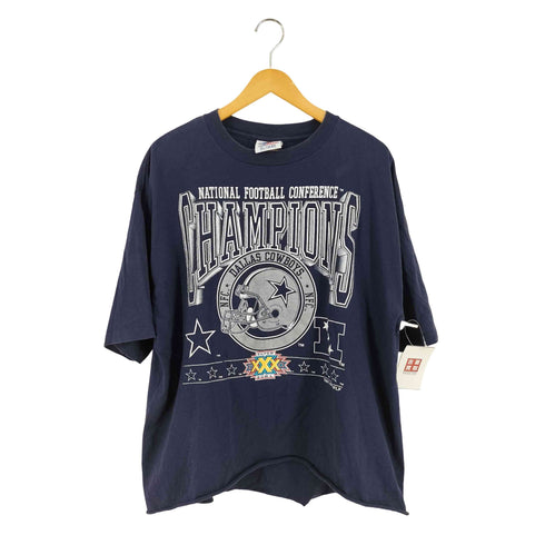ロゴアスレチック LOGO ATHLETIC 90s シングルステッチ フットボールチームプリント Tシャツ メンズ import:XL
