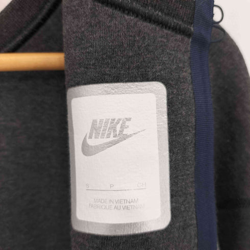 サカイ Sacai Tech Fleece レースドッキング クルーネック スウェット トレーナー レディース S