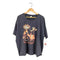 ハーレーダビッドソン HARLEY-DAVIDSON 00s ファイヤーパターン ガール バイク プリント Tシャツ メンズ 2X