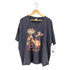 ハーレーダビッドソン HARLEY-DAVIDSON 00s ファイヤーパターン ガール バイク プリント Tシャツ メンズ 2X