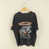 ハーレーダビッドソン HARLEY-DAVIDSON 00s ファイヤーパターン ガール バイク プリント Tシャツ メンズ 2X
