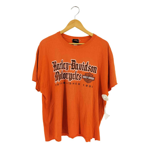 ハーレーダビッドソン HARLEY-DAVIDSON ロゴプリント Tシャツ メンズ 2XL