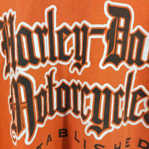 ハーレーダビッドソン HARLEY-DAVIDSON ロゴプリント Tシャツ メンズ 2XL