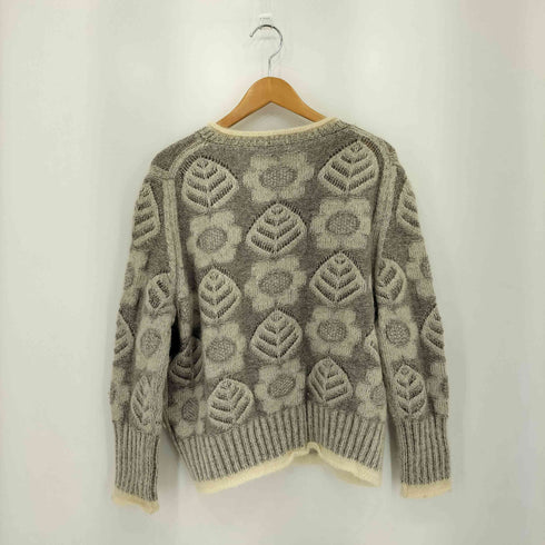ミナペルホネン mina perhonen kyla カイラ カシミヤ混 ウール モヘヤ クルーネックカーディガン レディース 38