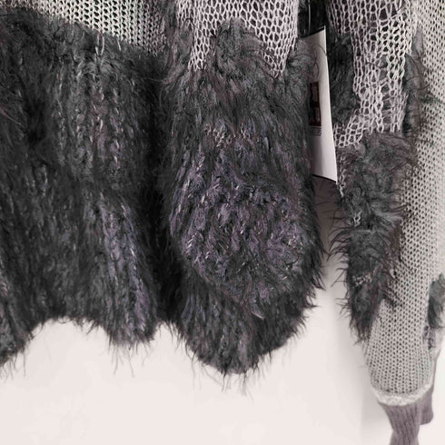 マメクロゴウチ Mame Kurogouchi The Second Diary期 Lame Jacquard Knit ラメジャガード シャギー クルーネック ニット セーター レディース 2