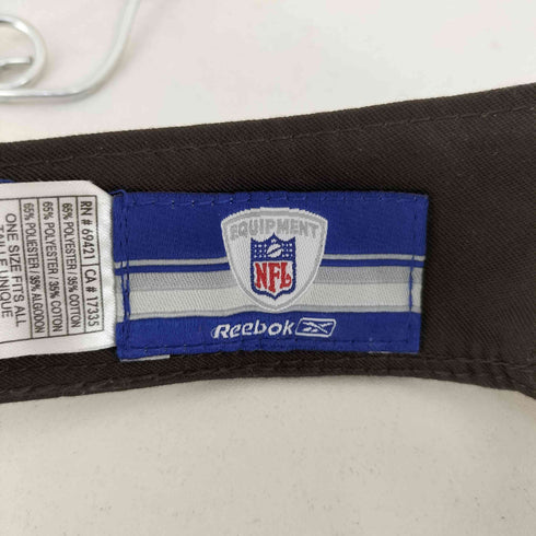 リーボック Reebok NFLチームロゴ刺繍 サンバイザー メンズ ONE SIZE